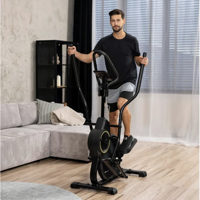 Орбитрек магнитный Hop-Sport HS-450B Dynamic черно-золотистый