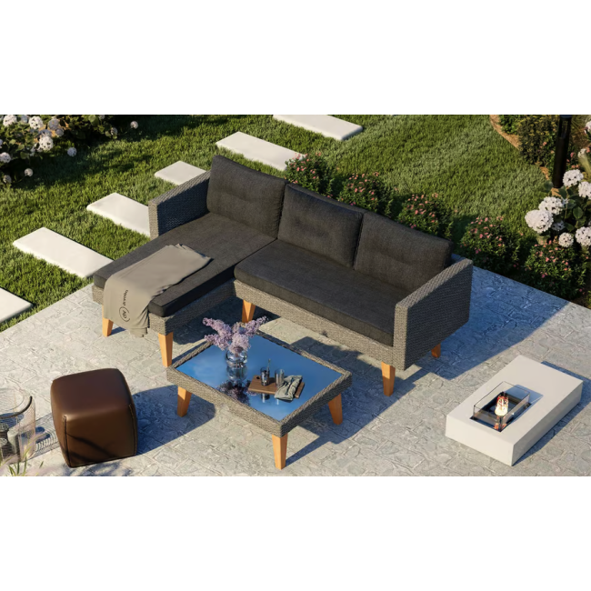 Комплект меблів для саду Di Volio Imola графіт