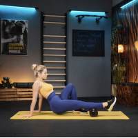 Роллер массажер гладкий Trex Sport TX-033EPR EPP 33см черный