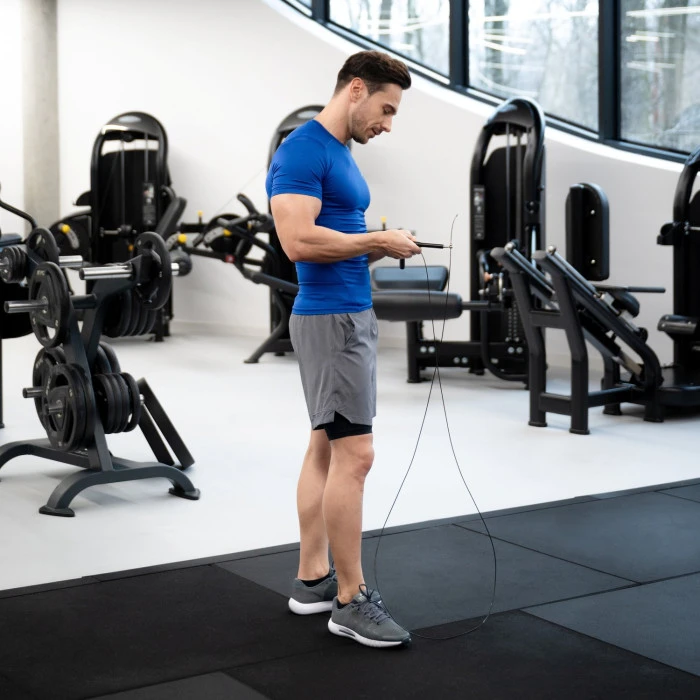 Скакалка Gymtek швидкісна чорна