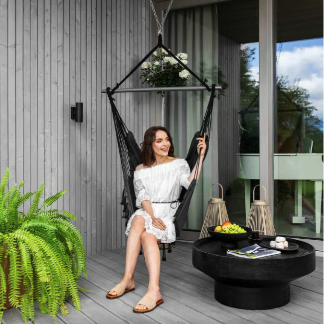 Бразильське крісло - гамак Di Volio Fira графіт