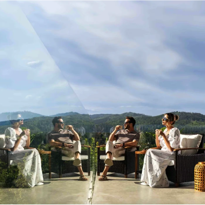 Комплект садових меблів Di Volio Arde коричневий/кремовий