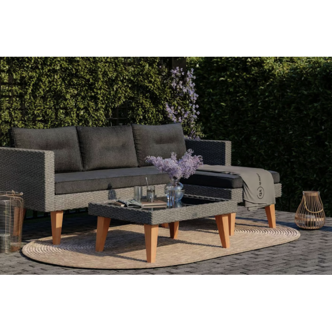 Комплект меблів для саду Di Volio Imola графіт