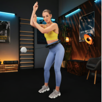 Хулахуп Trex Sport TX-010CHH масажний з обважнювачем чорний