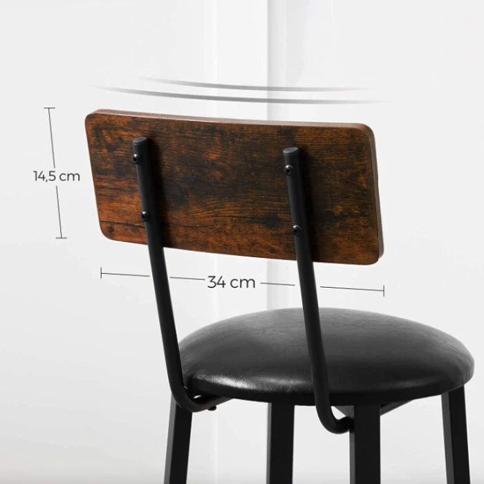 Барный стул Leobert Crash 2 штуки в стиле Loft