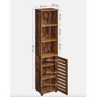 Пенал-шкаф Leobert Vanessa для напольной ванны в стиле Loft