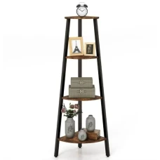 Этажерка Costway Leo угловая в стиле Loft