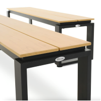 Садовая скамейка (на кладбище) Di Volio Pisa 160см 2 штуки бежевый