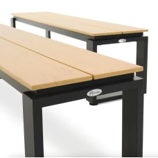 Садовая скамейка (на кладбище) Di Volio Pisa 160см 2 штуки бежевый