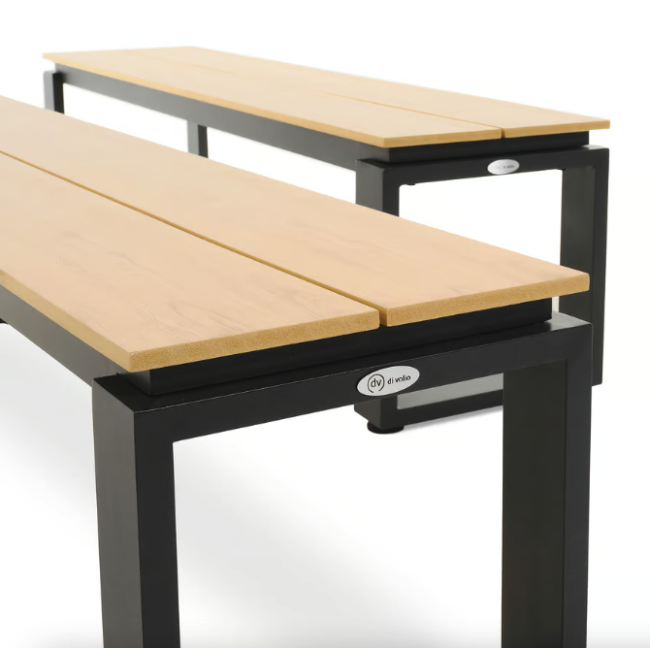 Садовая скамейка (на кладбище) Di Volio Pisa 160см 2 штуки бежевый