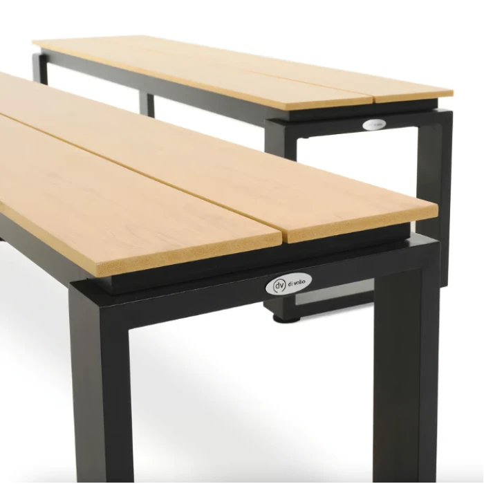 Садовая скамейка (на кладбище) Di Volio Pisa 160см 2 штуки бежевый