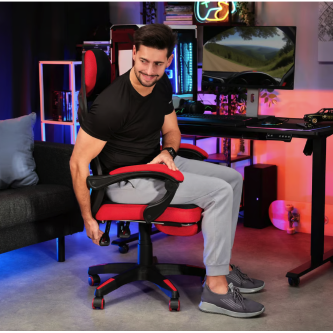 Геймерське крісло Di Volio Sporte червоний