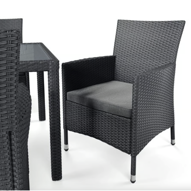 Садові меблі Di Volio VERONA 6+1 сірий/сірий