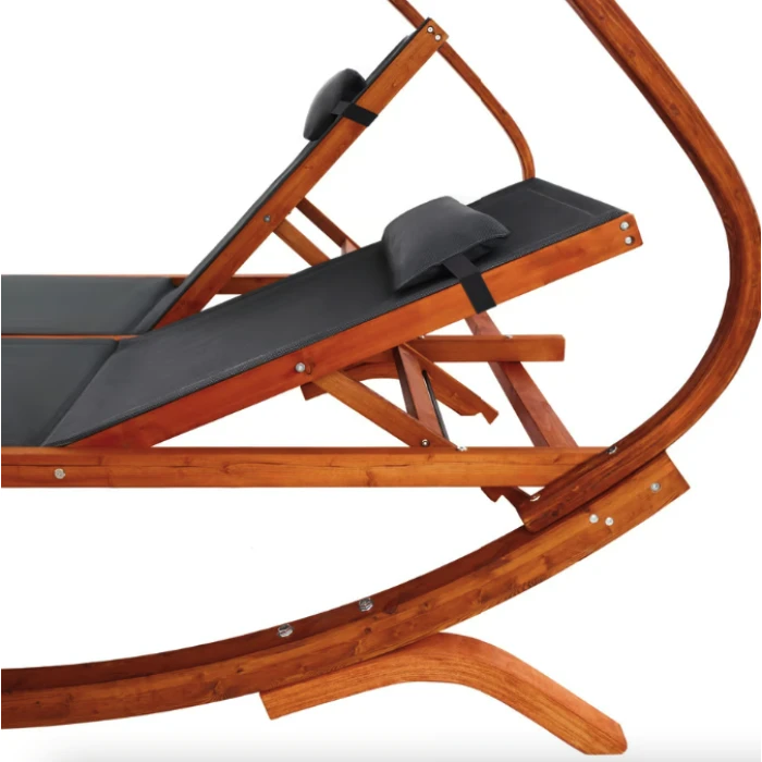 Садовый шезлонг Di Volio Pionza двухместный серый