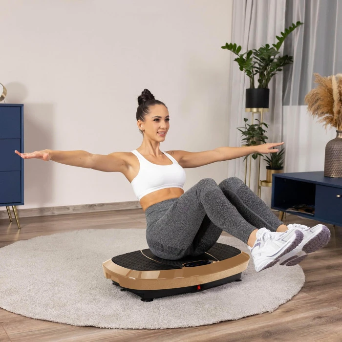 Вібраційна платформа Gymtek 3D XP750 золотий