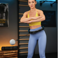 Хулахуп Trex Sport TX-010CHH масажний з обважнювачем чорний