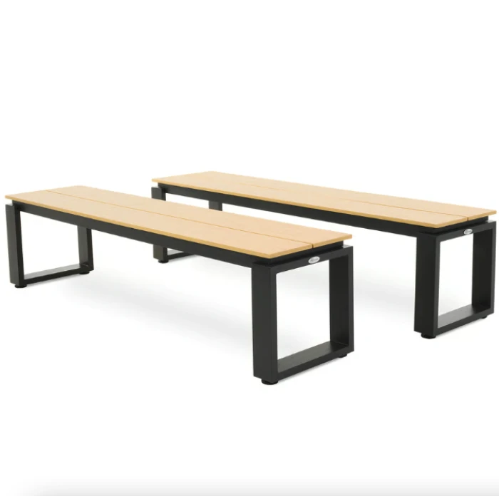 Садовая скамейка (на кладбище) Di Volio Pisa 160см 2 штуки бежевый