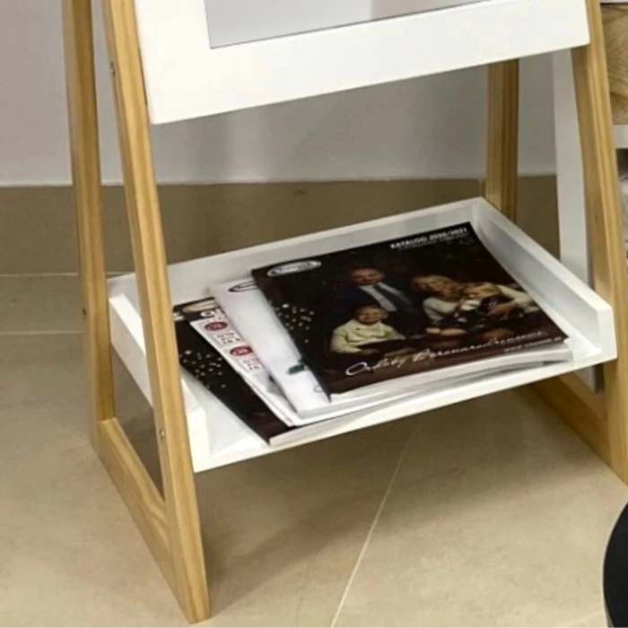 Зеркало в полный рост Chomik OLAF с полочкой