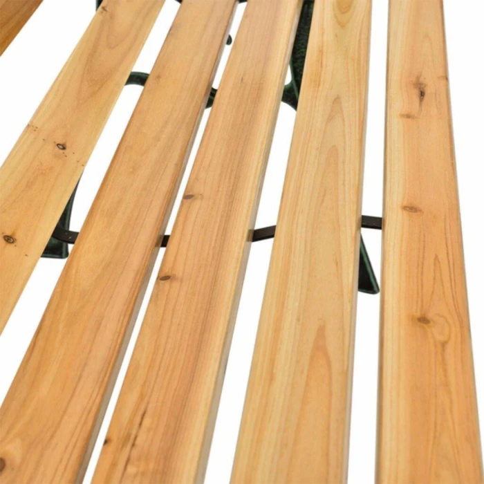 Скамейка для сада Chomik GARDEN LINE PAOLA с декоративной спинкой