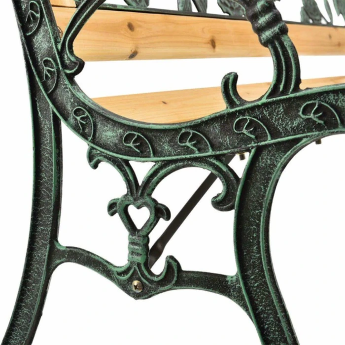 Скамейка для сада Chomik GARDEN LINE PAOLA с декоративной спинкой