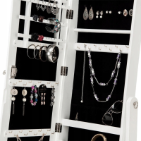 Напольное зеркало-шкаф Chomik PAKS белый