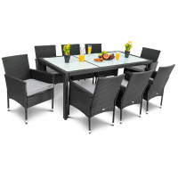 Садові меблі Di Volio VERONA 8+1 чорна
