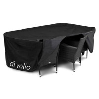 Садові меблі Di Volio VERONA 8+1 чорна