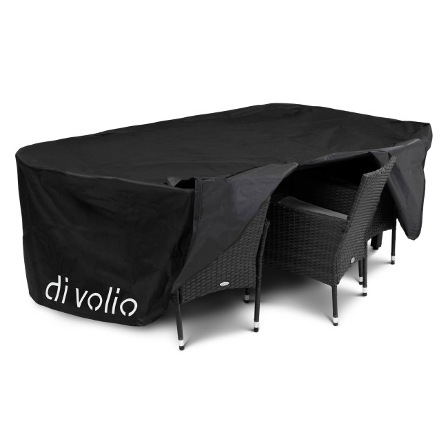 Садові меблі Di Volio VERONA 8+1 чорна