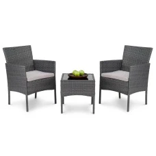 Садові меблі Di Volio Siena Темно-сірі