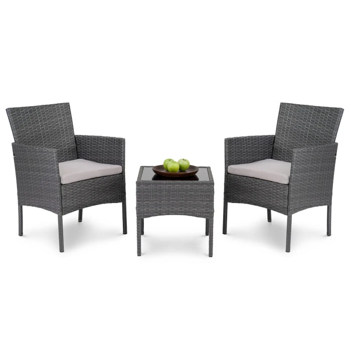 Садові меблі Di Volio Siena Темно-сірі