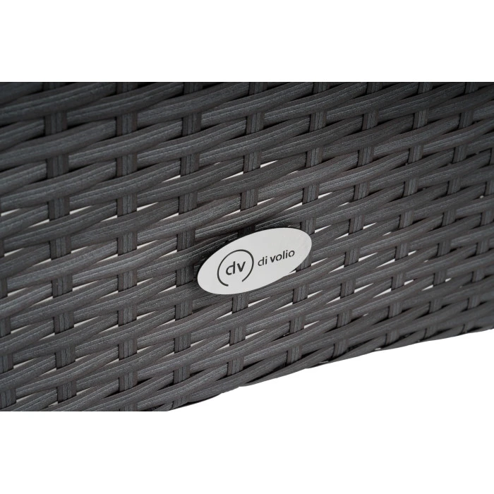 Садові меблі Di Volio Siena Темно-сірі