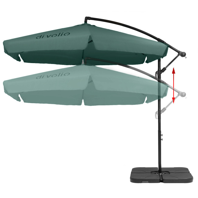 Зонтик садовый Di Volio EMPOLI 300см зеленый