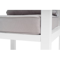 Комплект садовой мебели Di Volio Brescia 2 Белый/серый