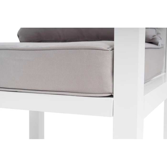 Комплект садовой мебели Di Volio Brescia 2 Белый/серый