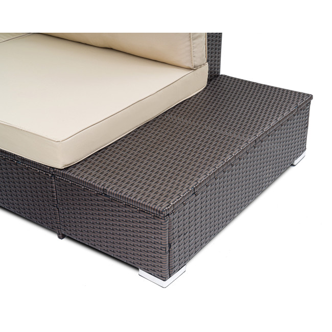 Набір садових меблів Di Volio Malpensa Коричневий/Бежевий