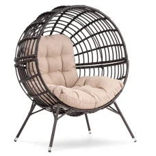 Садове крісло Di Volio Arancia коричнево-бежевий