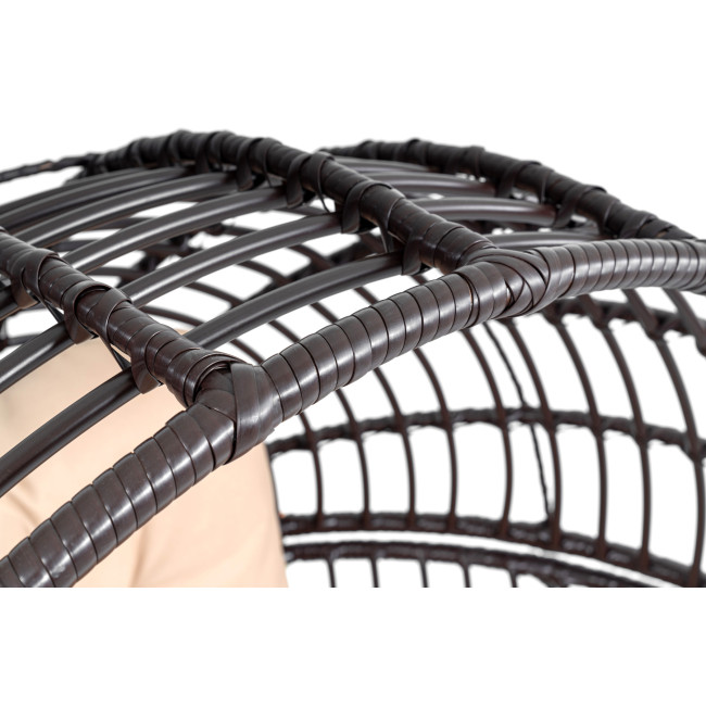 Садове крісло Di Volio Arancia коричнево-бежевий