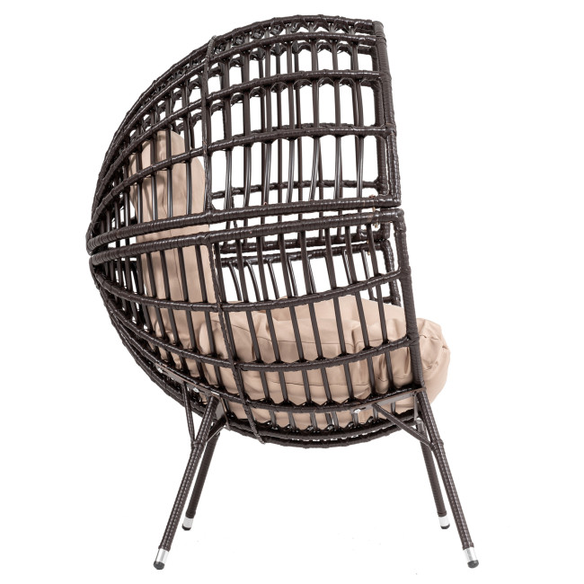 Садове крісло Di Volio Arancia коричнево-бежевий