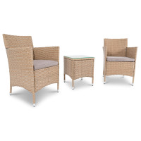 Садовая мебель Di Volio Siena бежевая/светло-серая