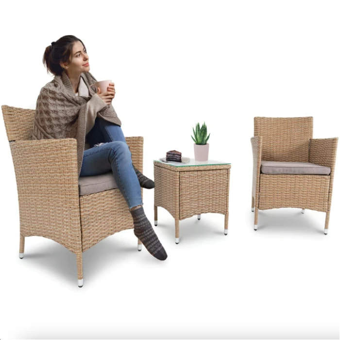 Садовая мебель Di Volio Siena бежевая/светло-серая