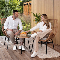 Набір садових меблів Di Volio Sorrento бежевий/світло-сірий