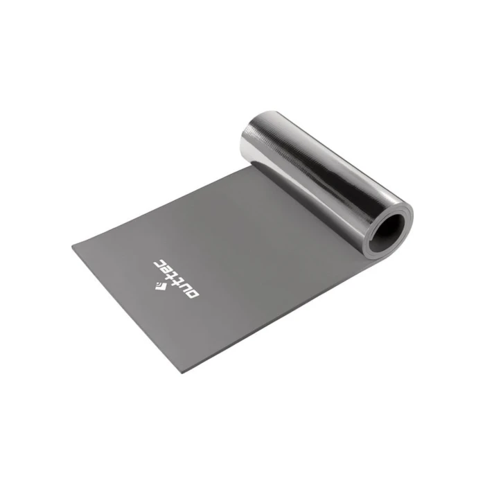 Коврик туристический фольгированный Outtec EVA 1см серый