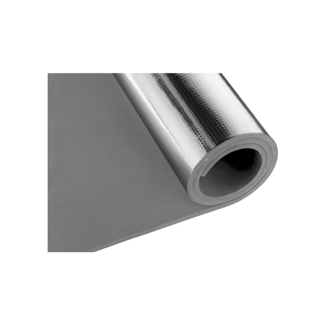 Коврик туристический фольгированный Outtec EVA 1см серый