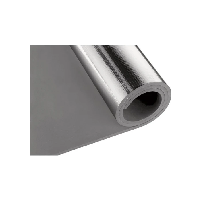 Коврик туристический фольгированный Outtec EVA 1см серый