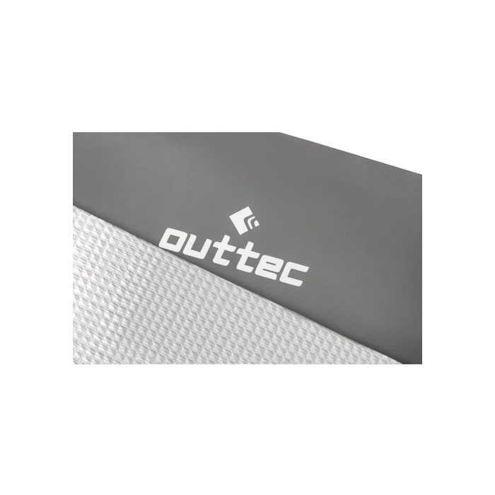 Коврик туристический фольгированный Outtec EVA 1см серый