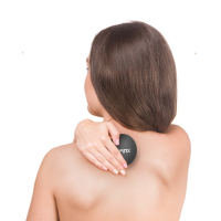 Массажный мяч Gymtek 63 мм силиконовый черный