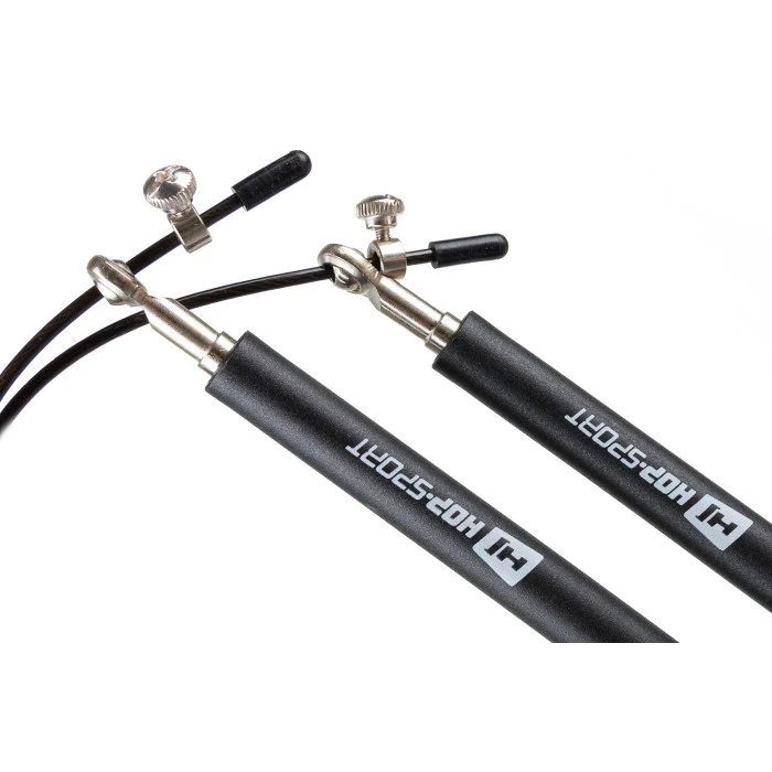 Скакалка Hop-Sport Crossfit с пластиковыми ручками