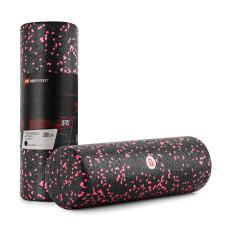 Роллер массажер (валик, ролик) заполнен Hop-Sport EPP 30см HS-P030SYG черно-красный