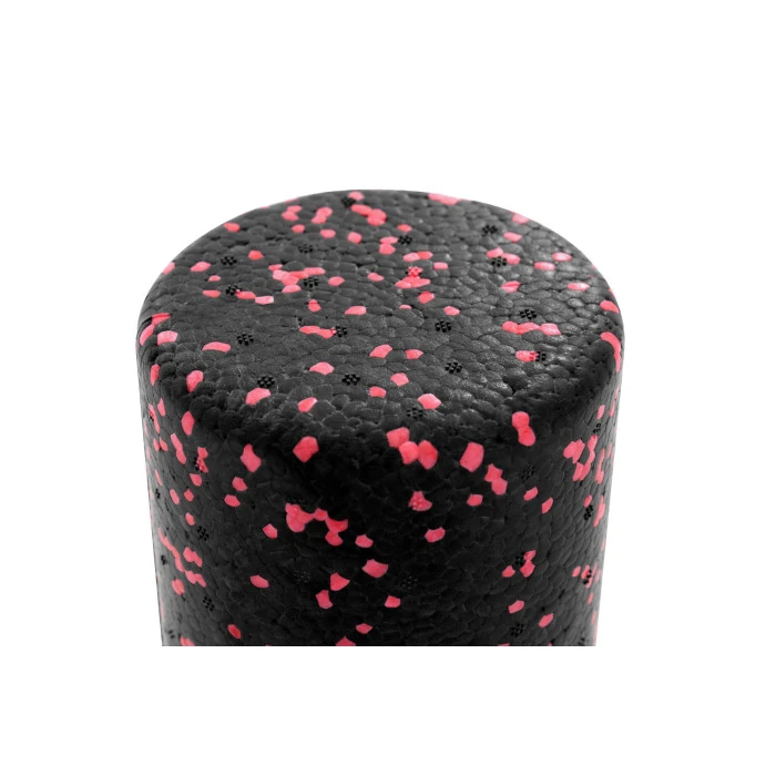 Роллер масажер (валик, ролик) заповнений Hop-Sport EPP 30см HS-P030SYG чорно-червоний