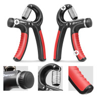 Еспандер регульований Hop-Sport 10-40кг HS-P040HG чорно-червоний